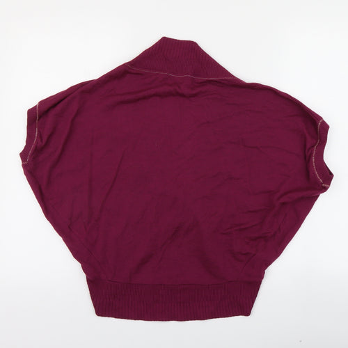 messcalino Womens Purple   Cardigan Jumper Size 10