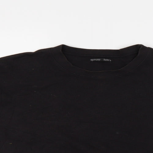 Zara Womens Brown   Pullover Jumper Size M