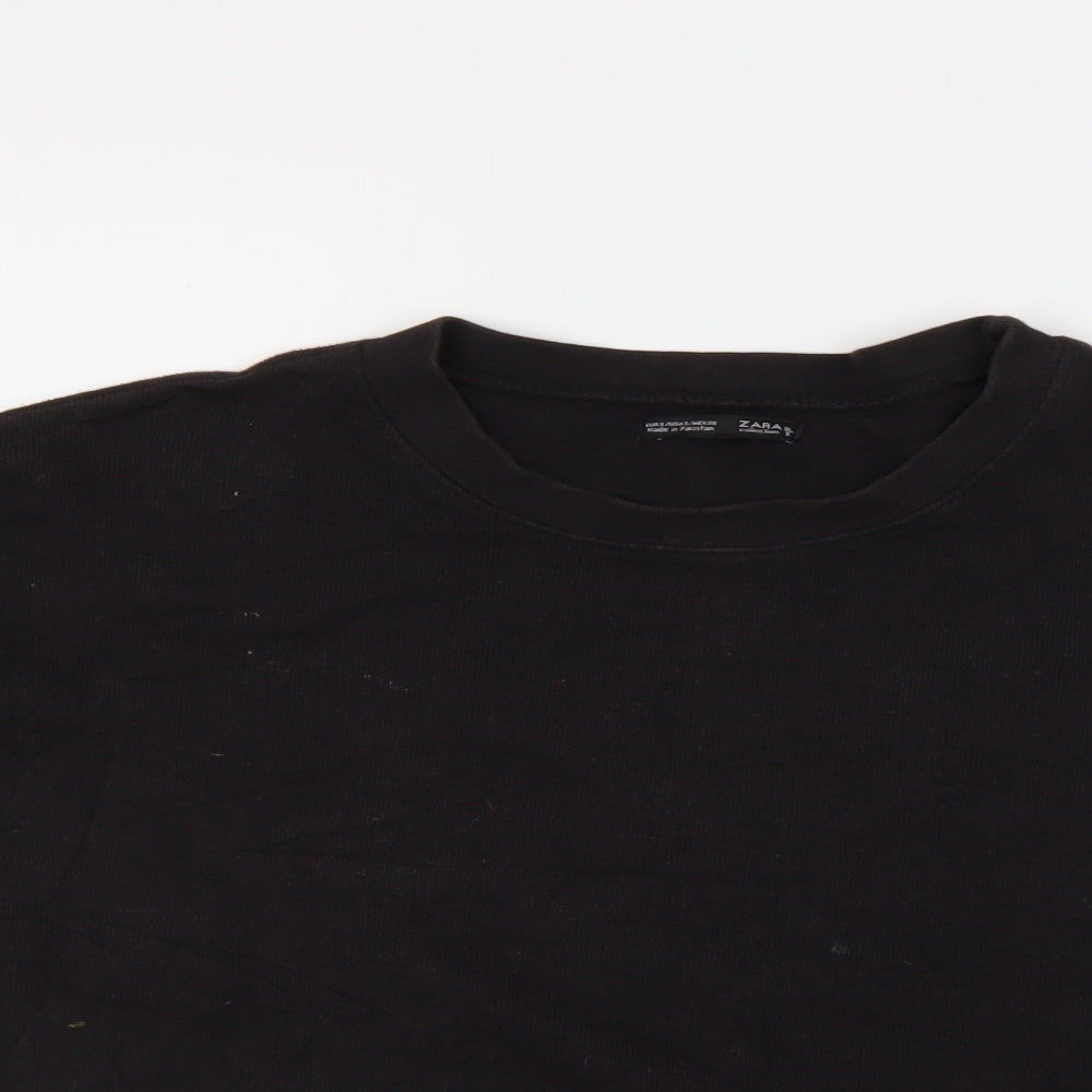 Zara Womens Brown   Pullover Jumper Size M
