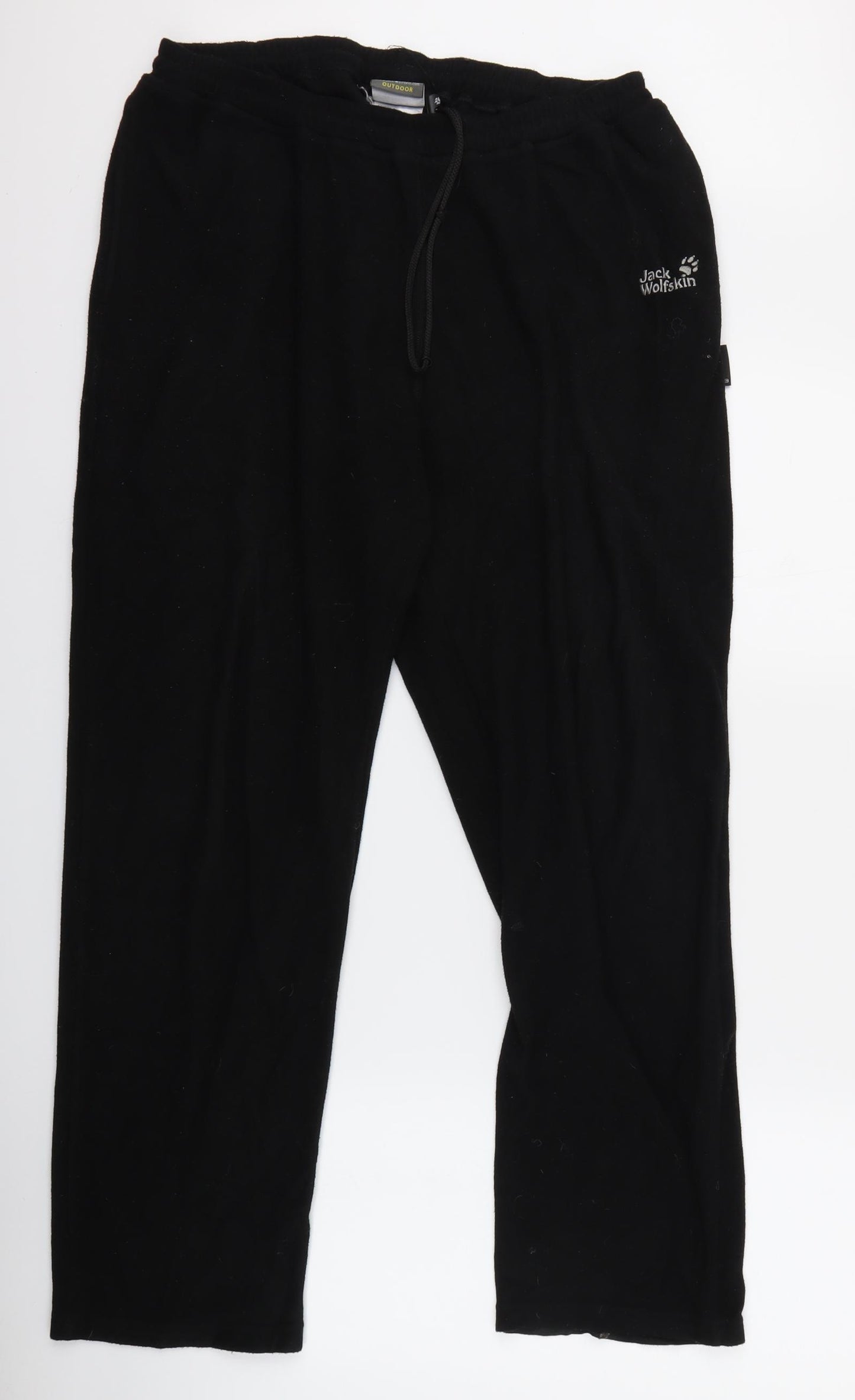 Jack Wolfskin Mens Black   Cargo Trousers Size LT L28 in