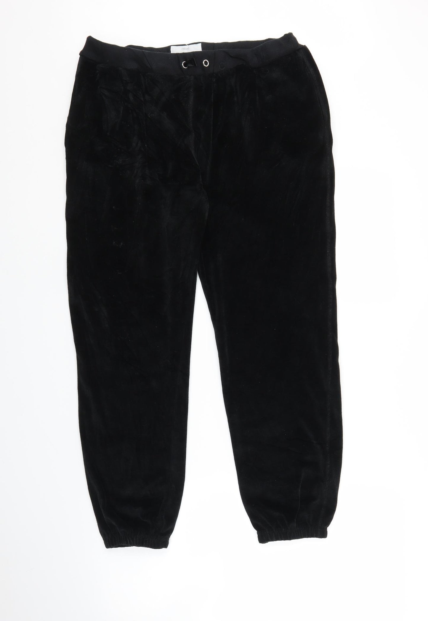 NEXT Womens Black   Sweatpants Trousers Size 14 L25 in