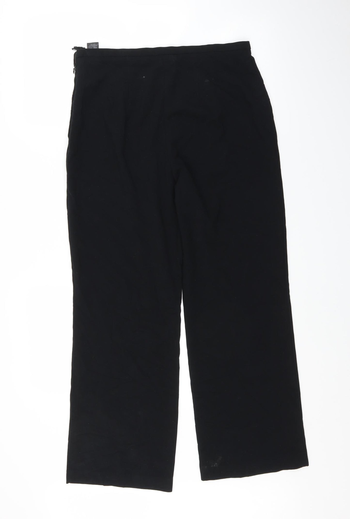 Marks and Spencer Womens Black   Trousers  Size 12 L27 in