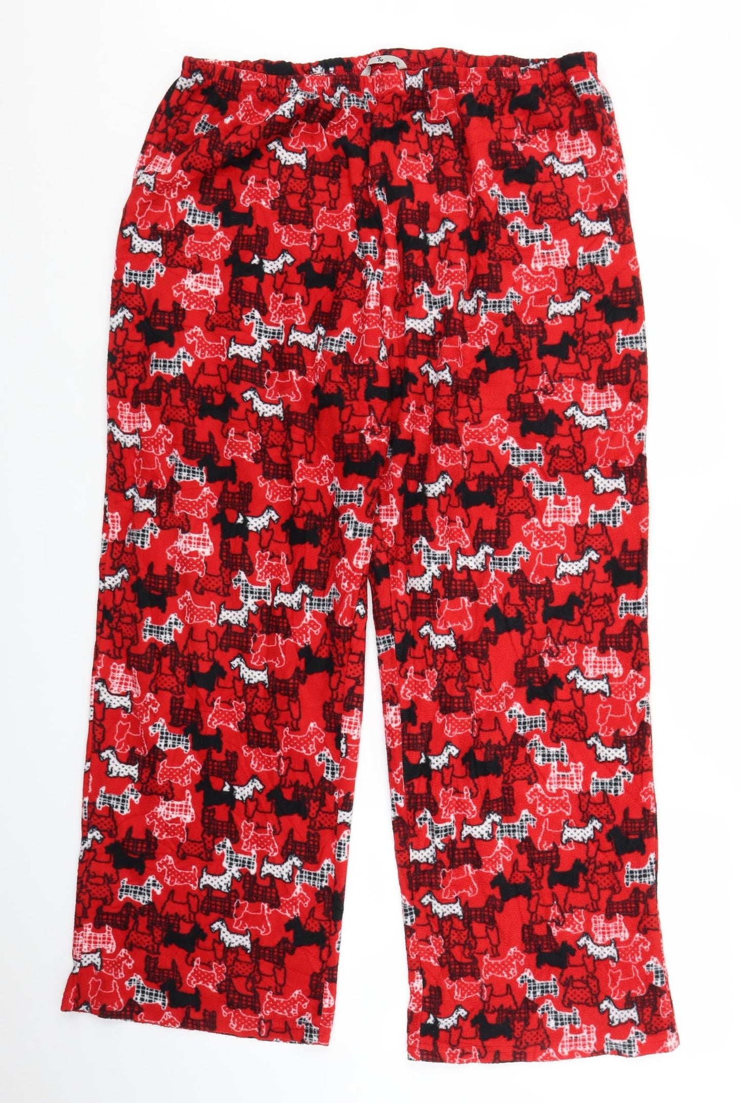 TU Womens Red Polka Dot  Sweatpants Trousers Size 20 in L27 in