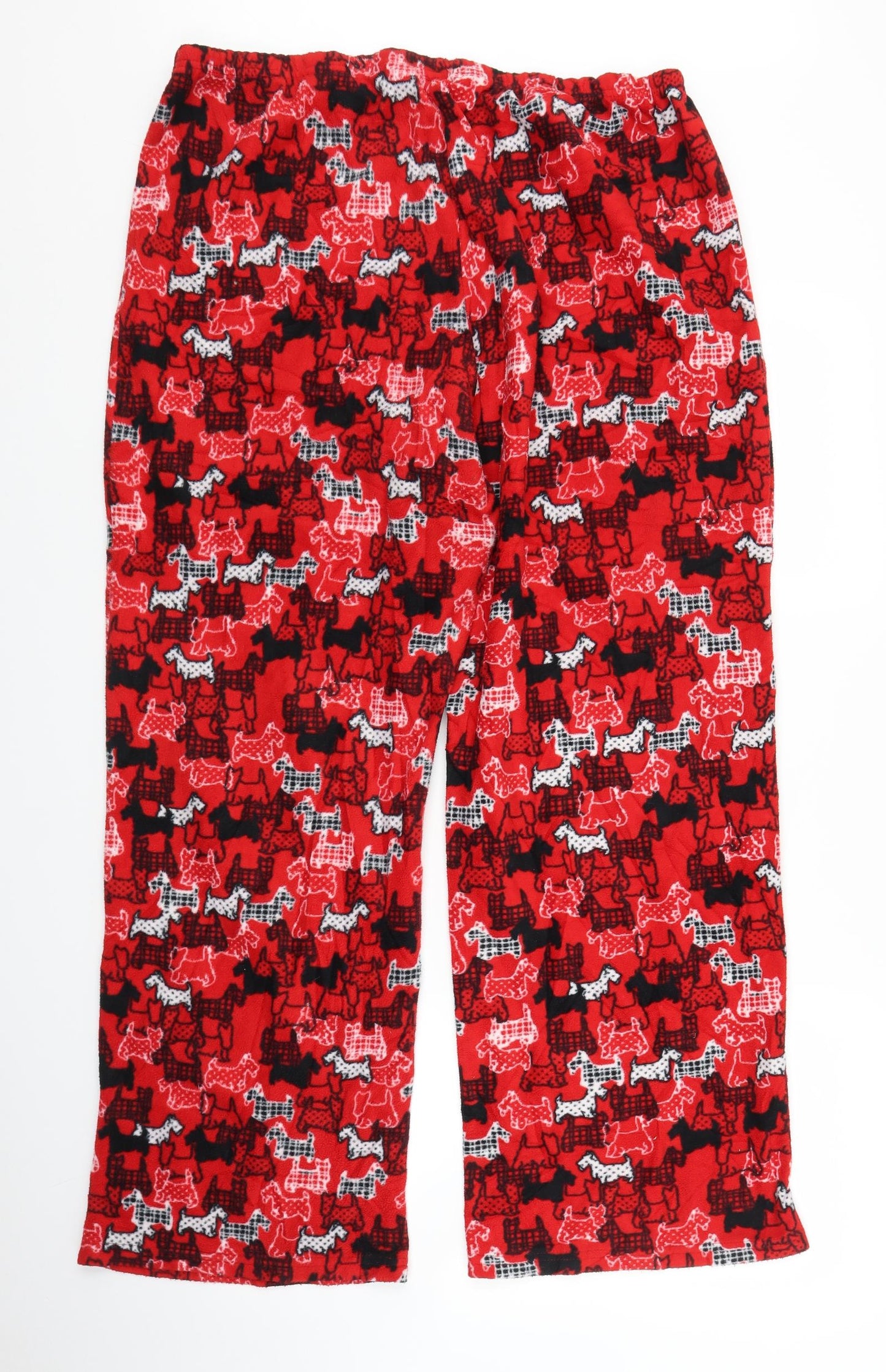 TU Womens Red Polka Dot  Sweatpants Trousers Size 20 in L27 in