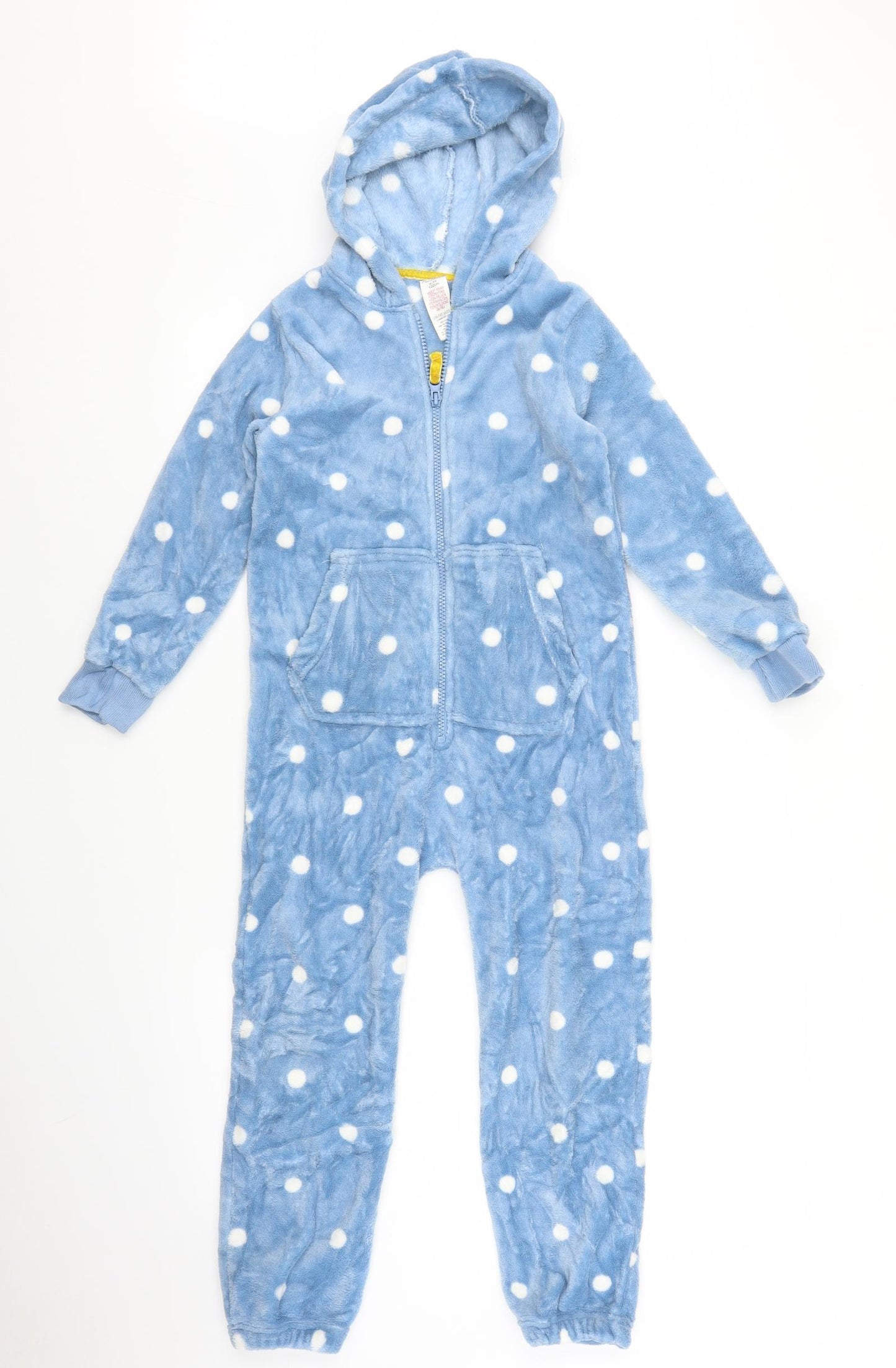 Boden Boys Blue Polka Dot   One Piece Size 6-7 Years