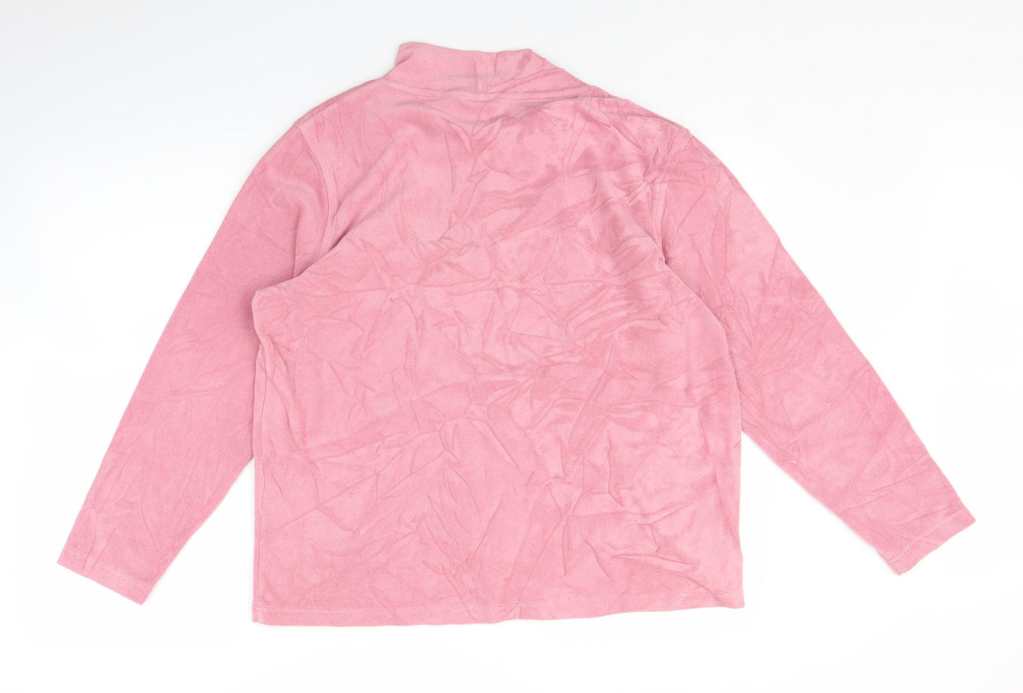 Cotton Traders Womens Pink   Pullover Jumper Size 18