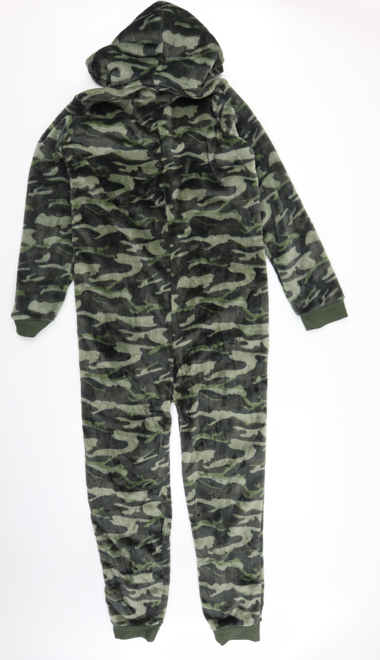 Primark Boys Green Camouflage   One Piece Size 14-15 Years