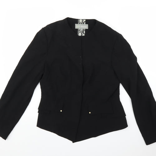 Marks and Spencer Womens Black   Jacket Blazer Size 14