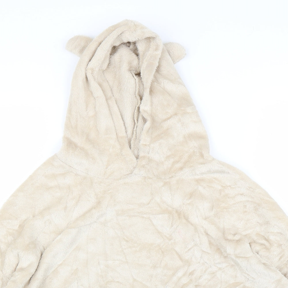 Preworn Womens Beige   Pullover Hoodie Size M
