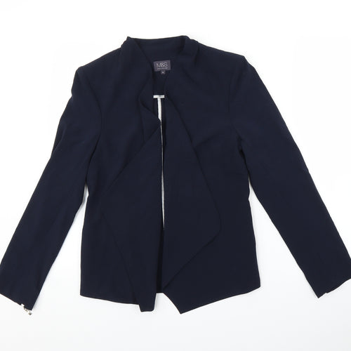 Marks and Spencer Womens Blue   Jacket Blazer Size 10