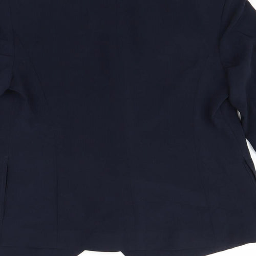 Marks and Spencer Womens Blue   Jacket Blazer Size 10