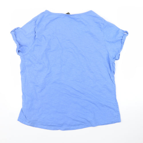 Originals Womens Blue   Basic T-Shirt Size 22