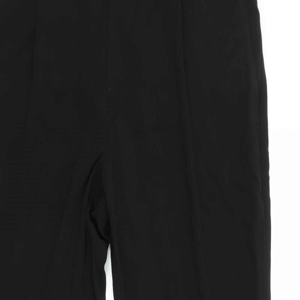 H&M Womens Black   Capri Trousers Size 10 L23 in