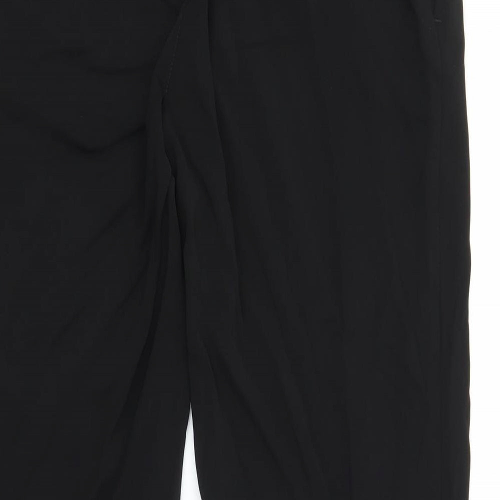 H&M Womens Black   Capri Trousers Size 10 L23 in