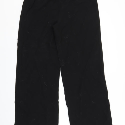 Papaya Womens Black   Trousers  Size 12 L26 in