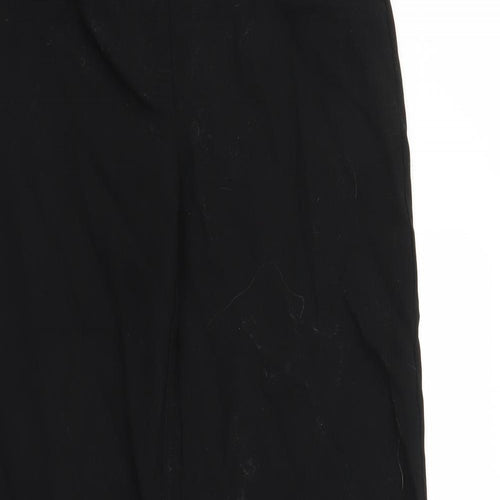 Papaya Womens Black   Trousers  Size 12 L26 in