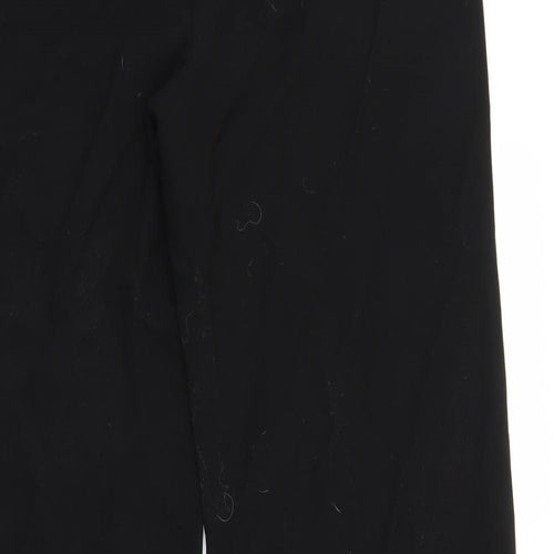 Papaya Womens Black   Trousers  Size 12 L26 in