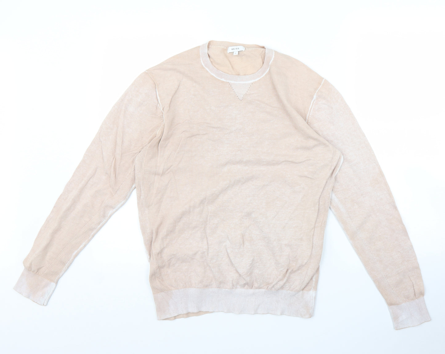 Reiss Womens Beige   Pullover Jumper Size L