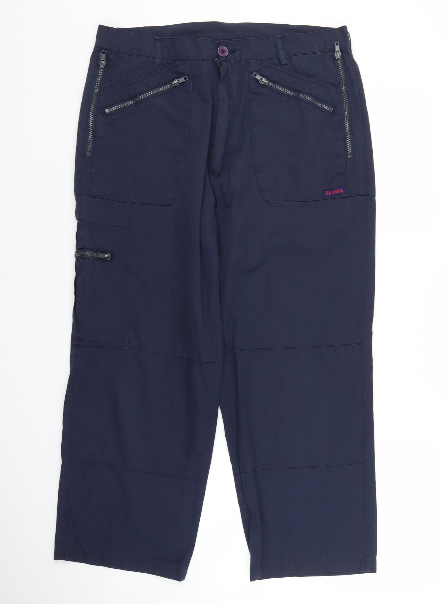 Arctic Trail Mens Blue   Cargo Trousers Size 36 in L24 in