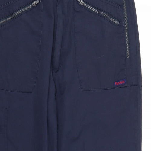 Arctic Trail Mens Blue   Cargo Trousers Size 36 in L24 in