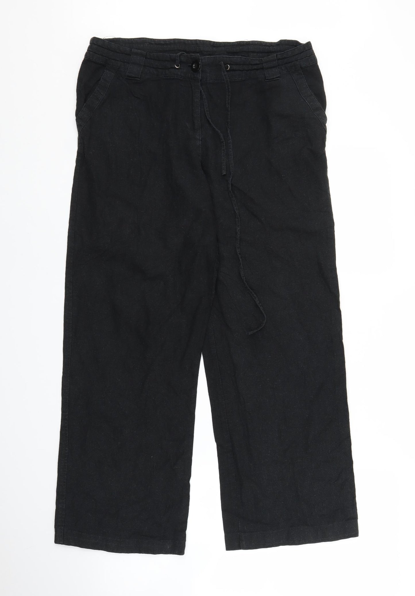 Epilogue Womens Black   Trousers  Size 14 L26 in