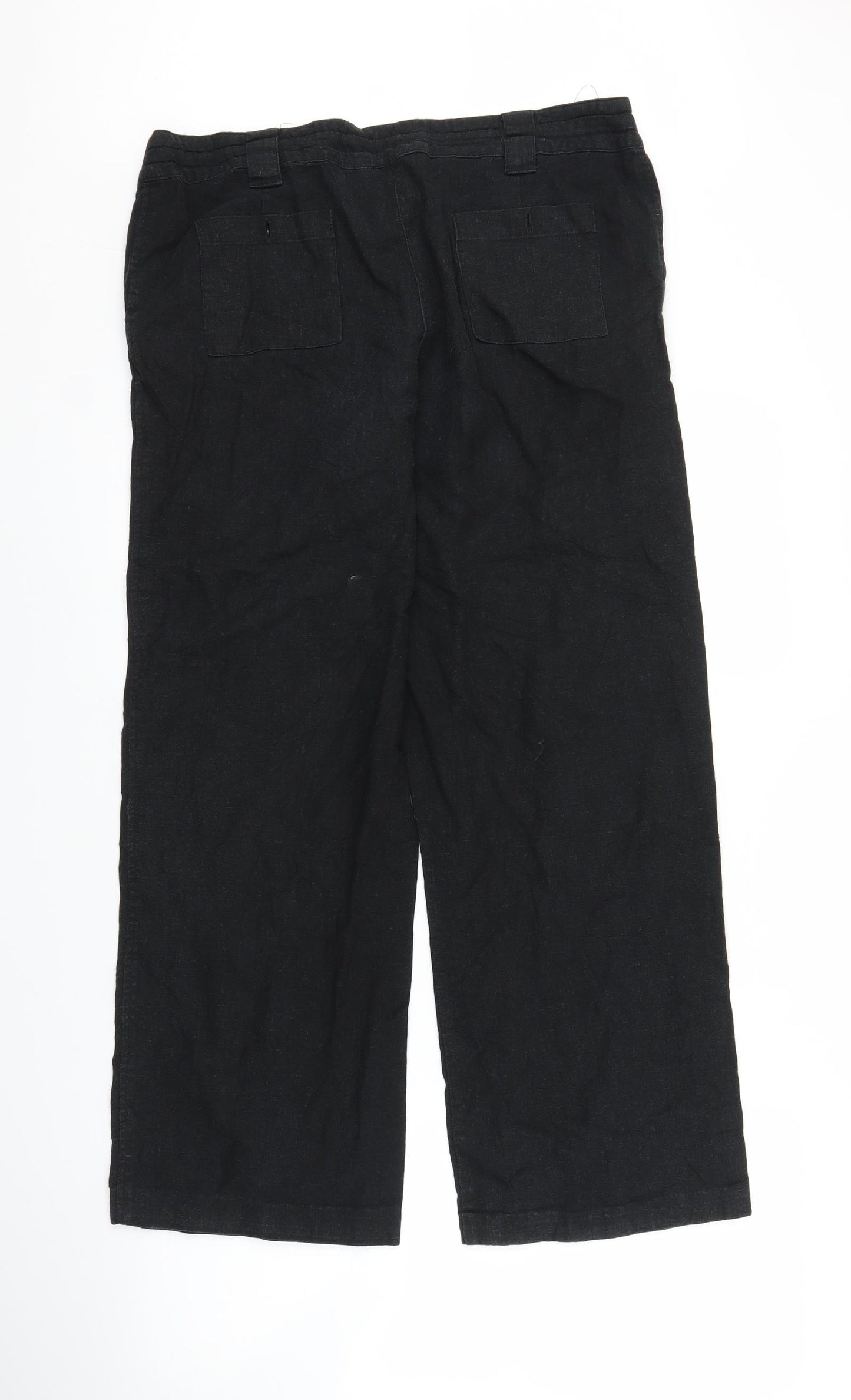 Epilogue Womens Black   Trousers  Size 14 L26 in