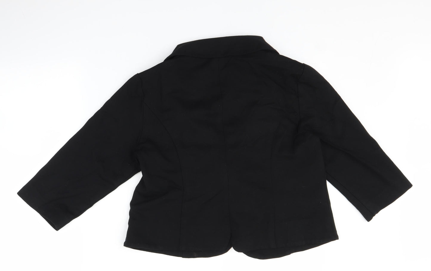 Kaliko Womens Black   Jacket Blazer Size 16