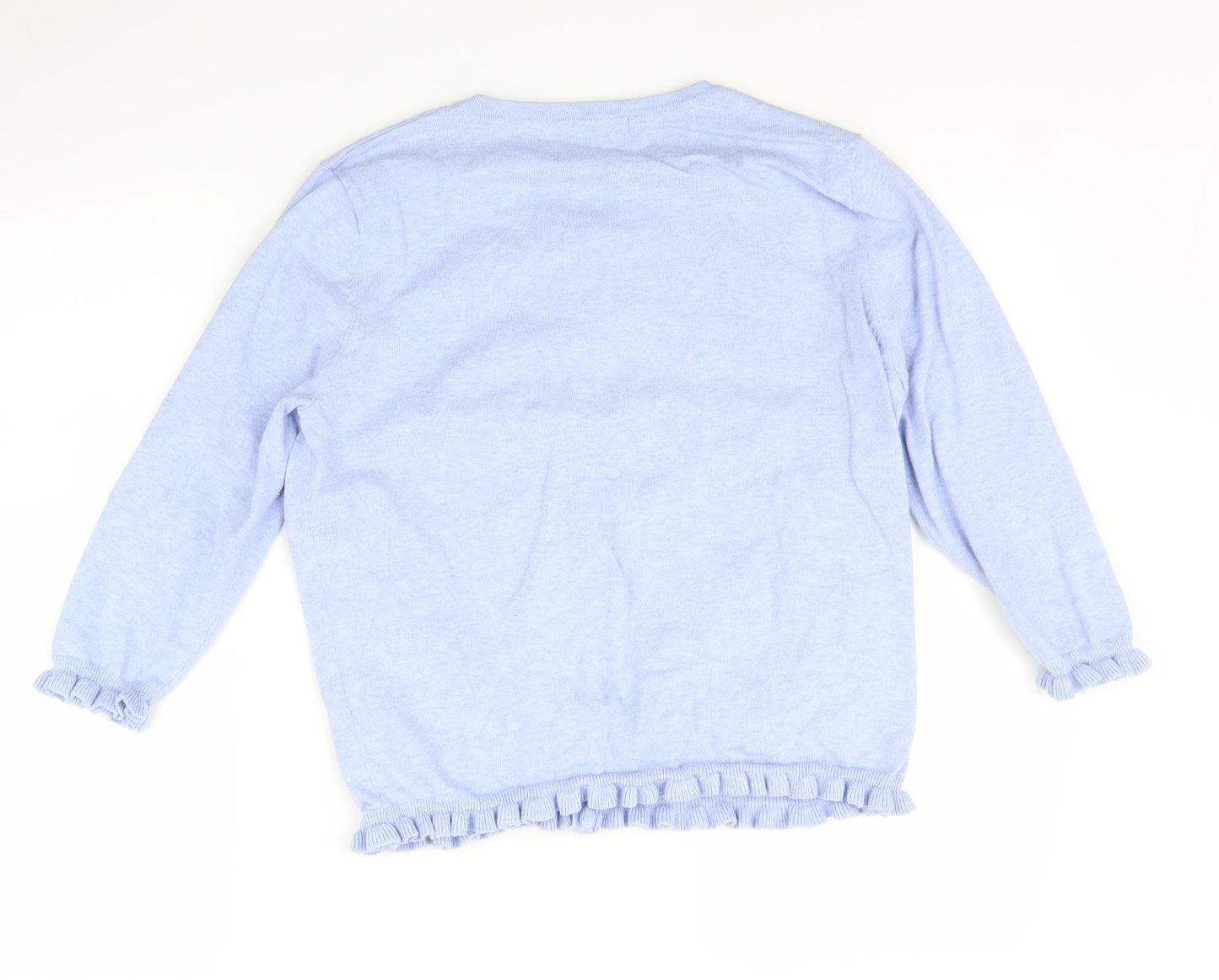 M&Co Womens Blue   Cardigan Jumper Size 16