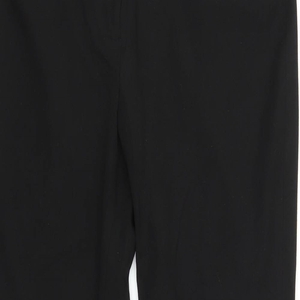 Monsoon Womens Black   Capri Trousers Size 8 L28 in