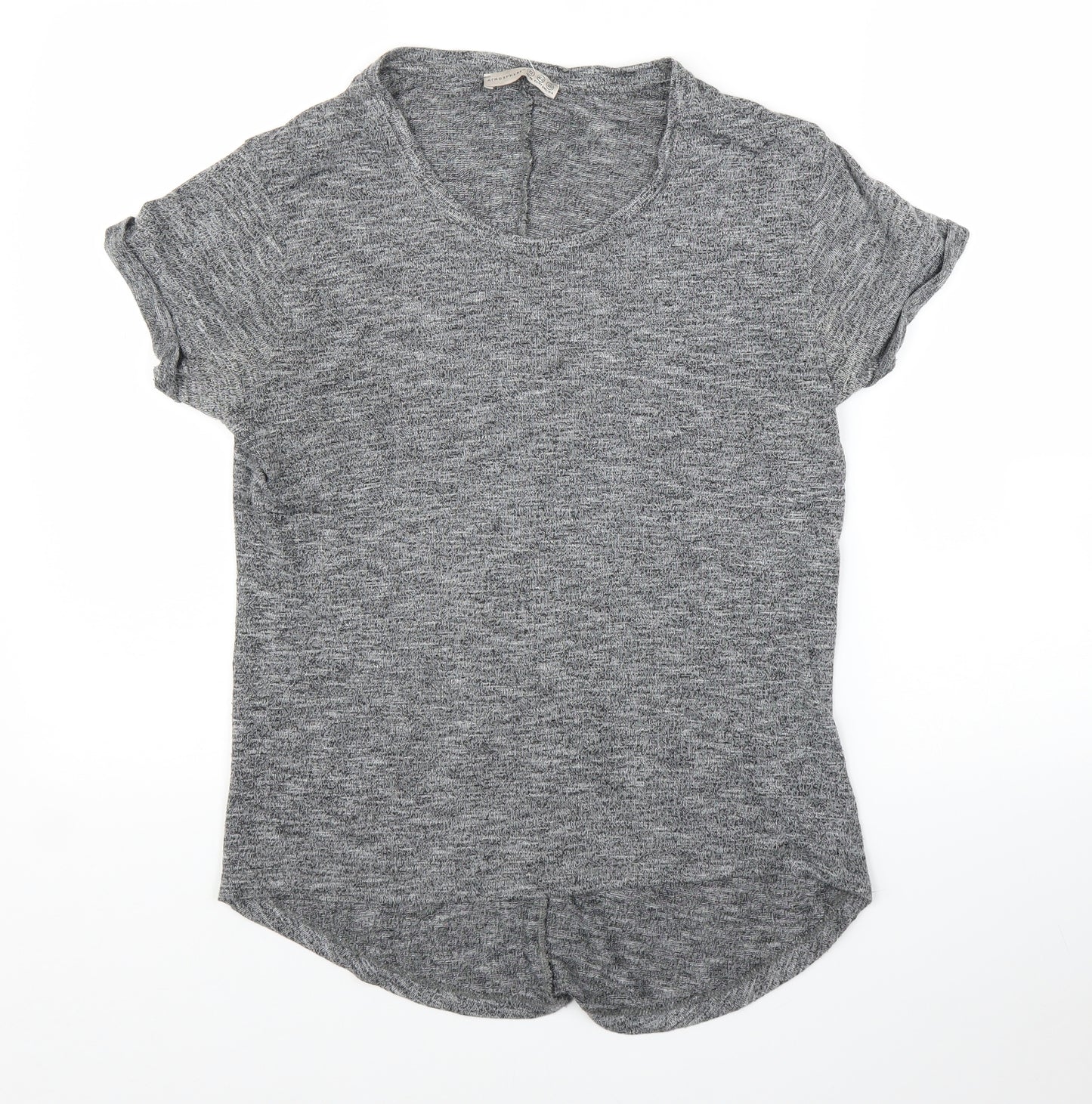 Atmosphere Womens Grey   Basic T-Shirt Size 12