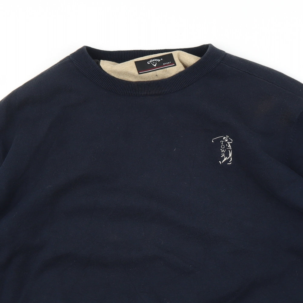 Callaway Mens Blue   Pullover Jumper Size XL