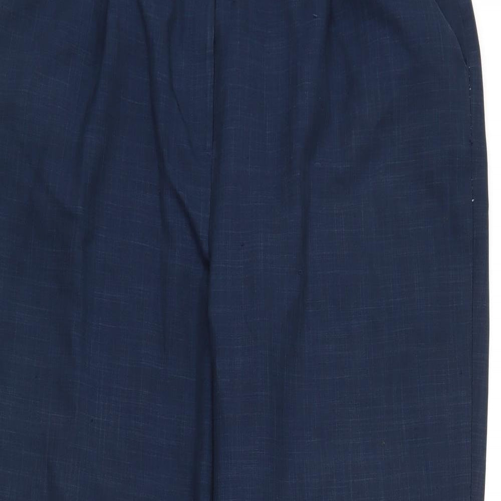 Bonmarché Womens Blue   Capri Trousers Size 18 L27 in