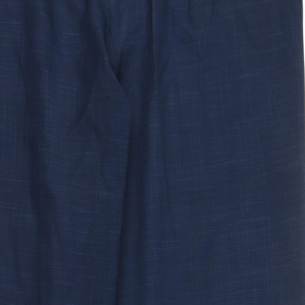 Bonmarché Womens Blue   Capri Trousers Size 18 L27 in