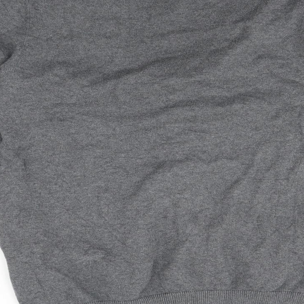 Ben Sherman Mens Grey   Cardigan Jumper Size S