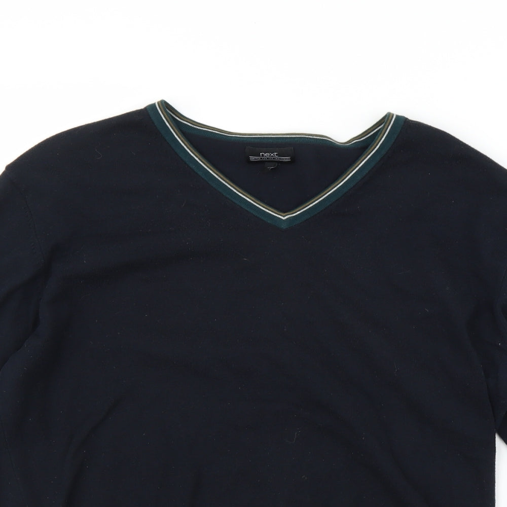 NEXT Mens Black   Pullover Jumper Size M