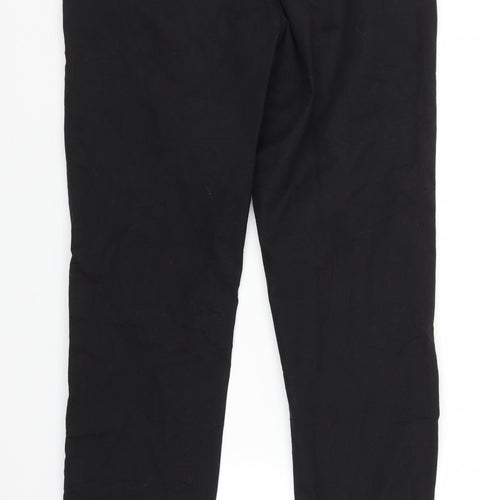 Marks and Spencer Mens Black   Chino Trousers Size 36 in L31 in