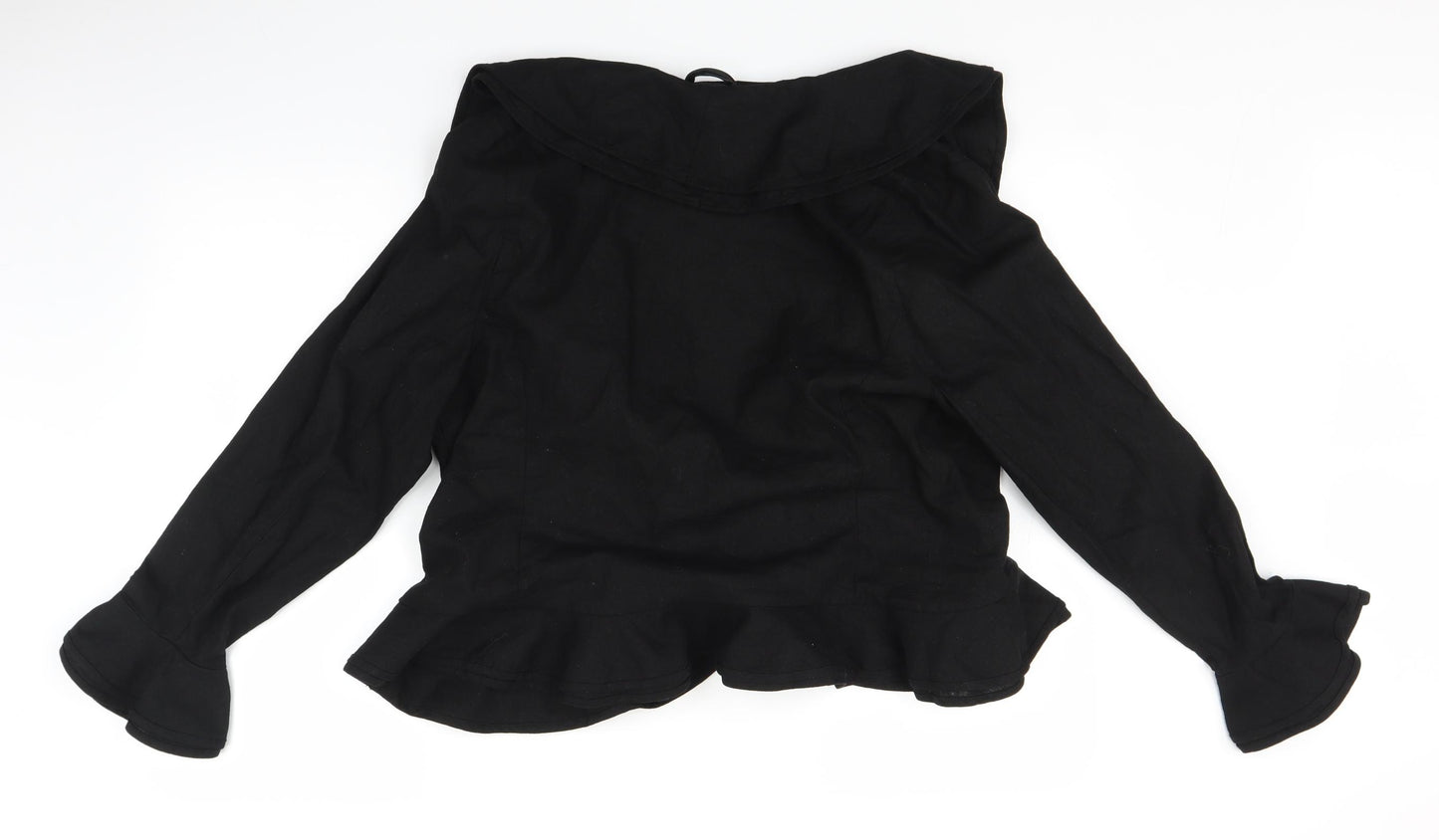essence Womens Black   Jacket  Size 20