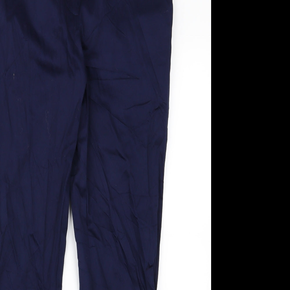 Warehouse Womens Blue   Trousers  Size 10 L26 in - v