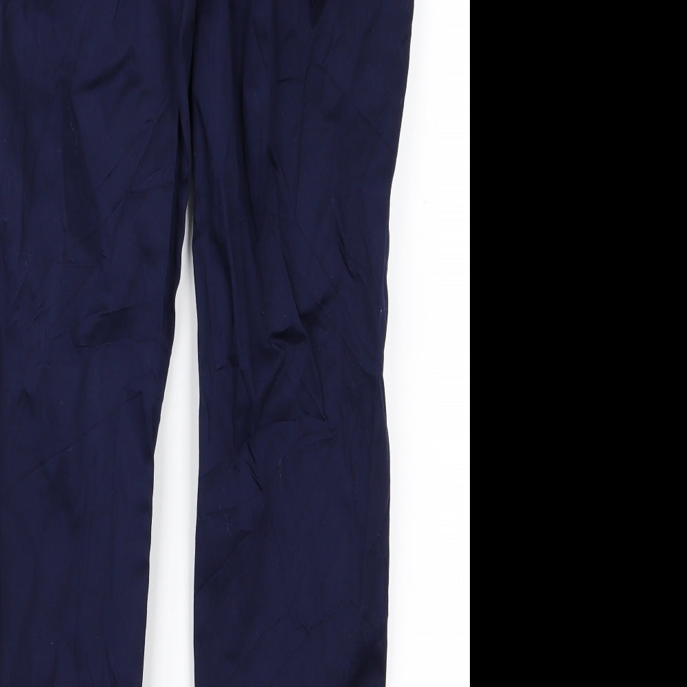 Warehouse Womens Blue   Trousers  Size 10 L26 in - v
