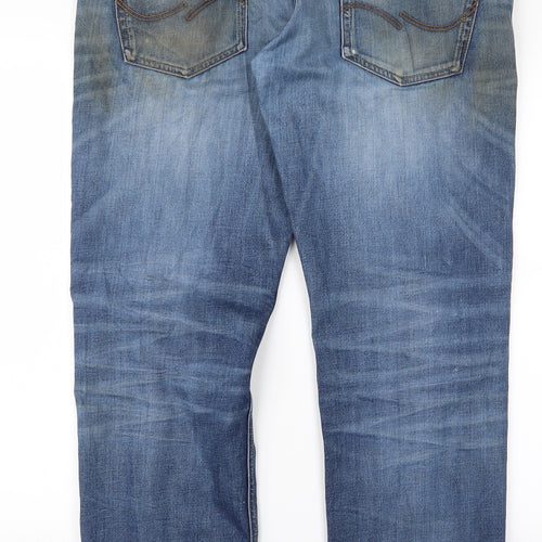 jack jones Mens Blue   Bootcut Jeans Size 38 L29 in