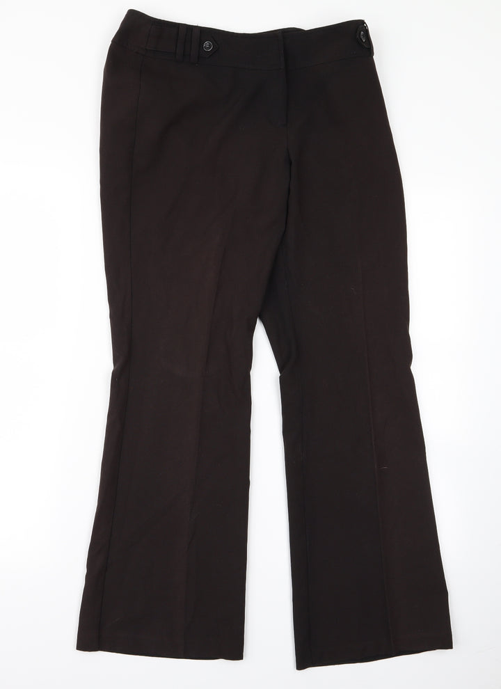 Dorothy Perkins Womens Beige   Trousers  Size 10 L24 in