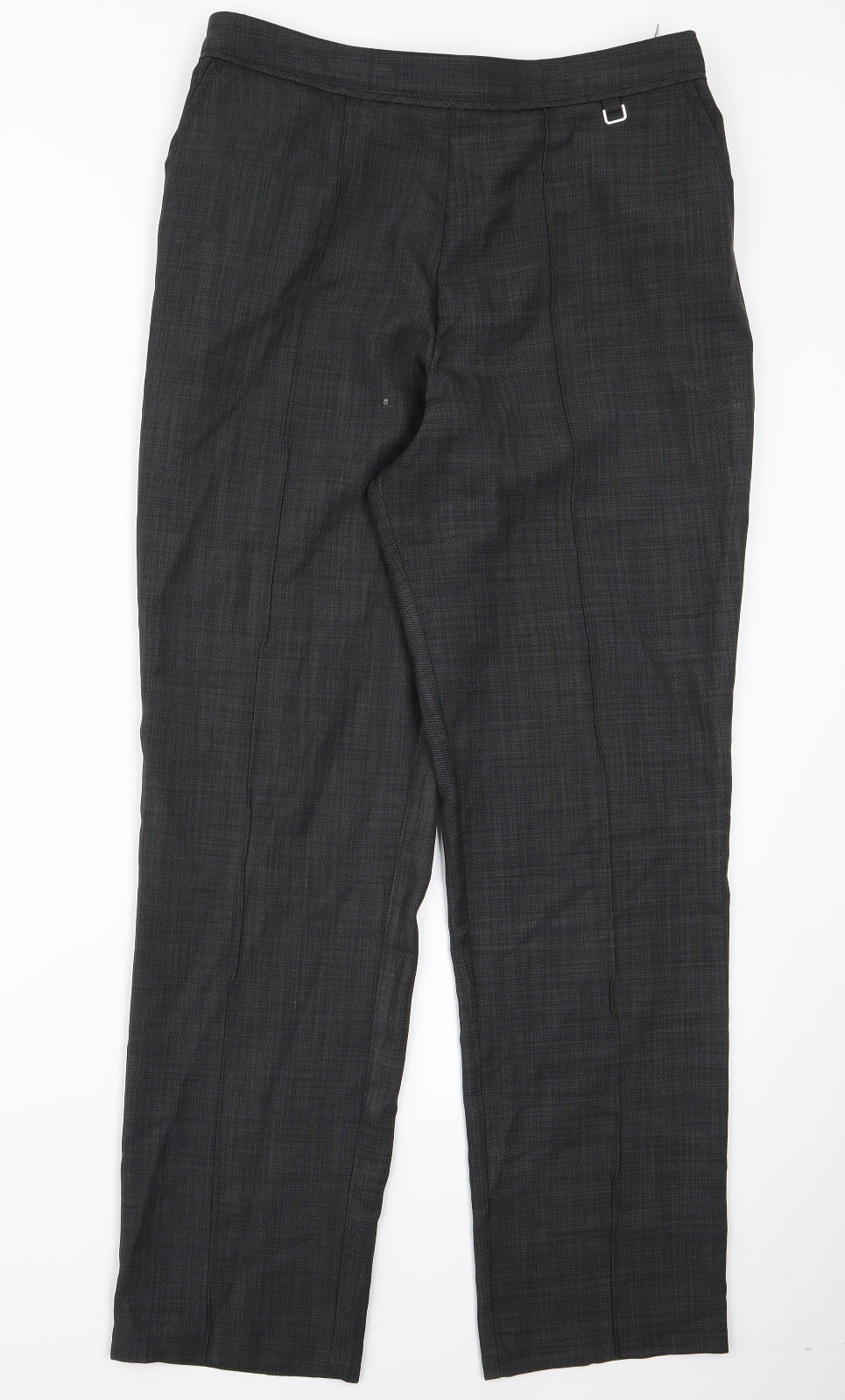 m&s Womens Green   Trousers  Size 12 L27 in
