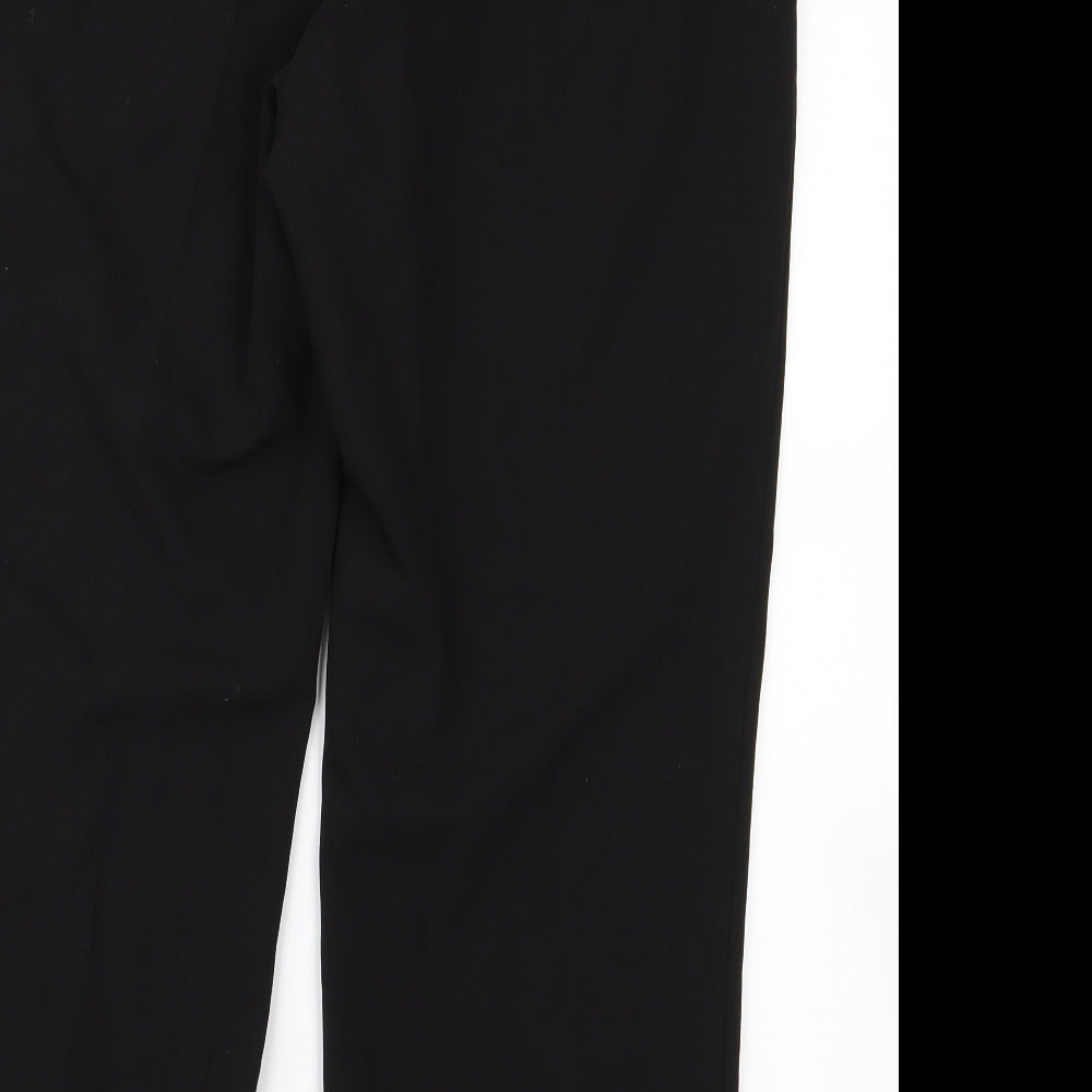 New Look Womens Black   Trousers  Size 16 L24 in