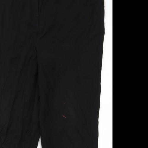 Preworn Womens Black   Trousers  Size 40 L26 in