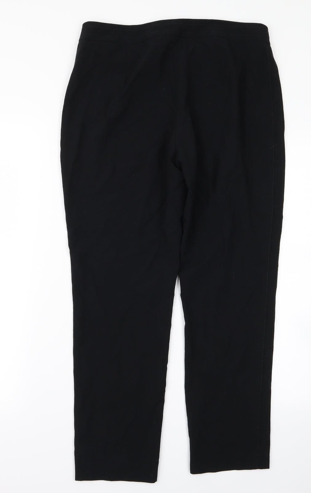m&s Womens Black   Trousers  Size 12 L26 in