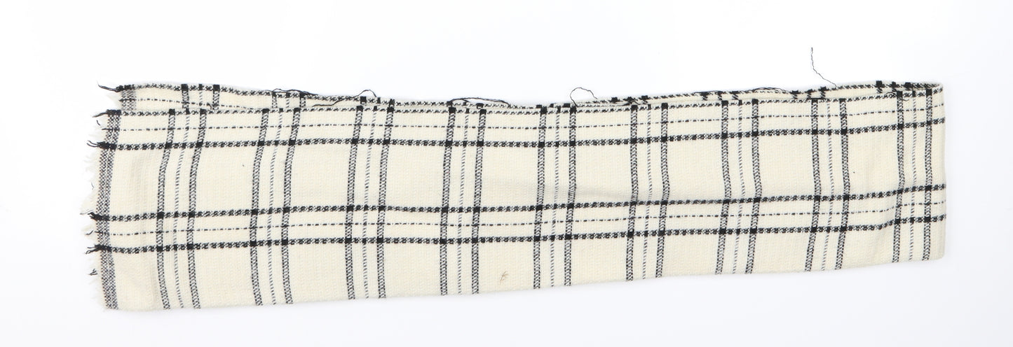 Preworn Womens White    Scarf