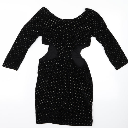 hearts and brows Womens Black   Pencil Dress  Size 8