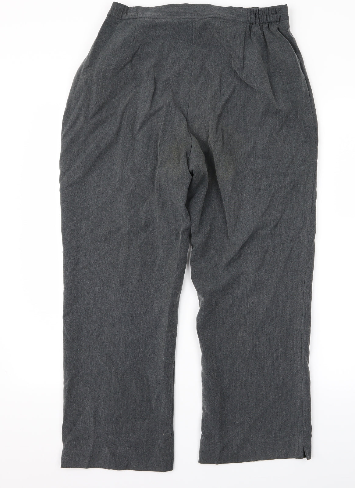 BM Womens Grey   Trousers  Size 16 L24 in