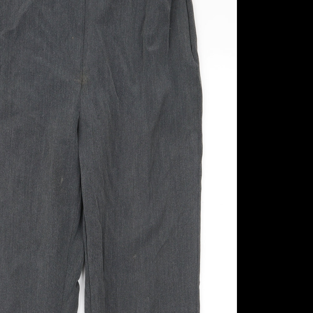 BM Womens Grey   Trousers  Size 16 L24 in