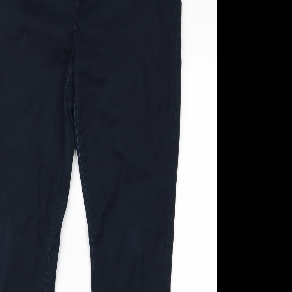 Wallis Womens Blue   Trousers  Size 14 L26 in